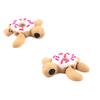 Doughnut Turtle Animal Model, Creative Desktop Novelty Decoration, 3D Printed Office Irritable Manual Stress Relief