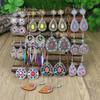 Boho Style Multi-Style Women's Earrings Geometric Shape Dangle Ear Zircon Match Various Party Decor Gifts