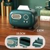 Luxe Remote Control Tissue & Storage Box for Living Room Coffee Table