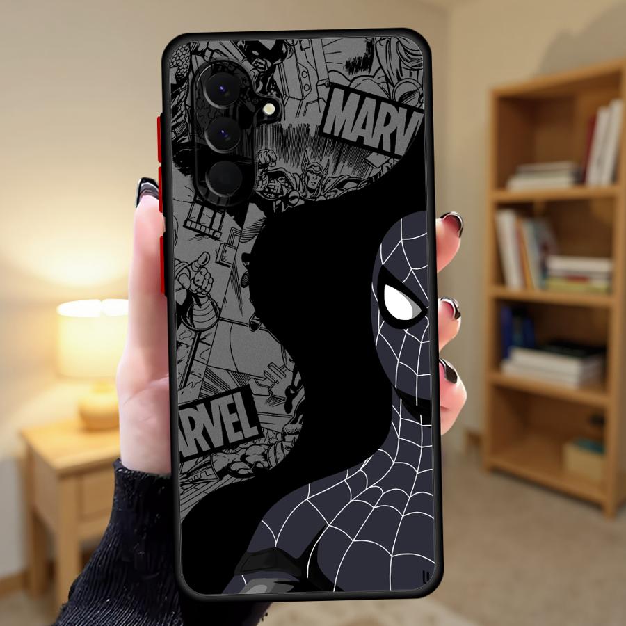 Marvels Spider-Man Venom Case for Samsung Galaxy A16 A52S A72 A53 A35 A14 A23 A15 A54 A17 A52 A34 A36 A73 A33 A56 A55 Phone