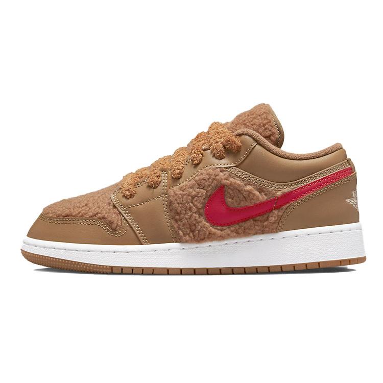 

Jordan Kids Jordan 1 Low UTL Teddy Bear Sneakers 35.5