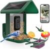 Promoção Imperdível Câmera Colorida HD com Monitoramento Remoto WiFi Solar Alimentador de Pássaros para Jardim Pássaros Selvagens