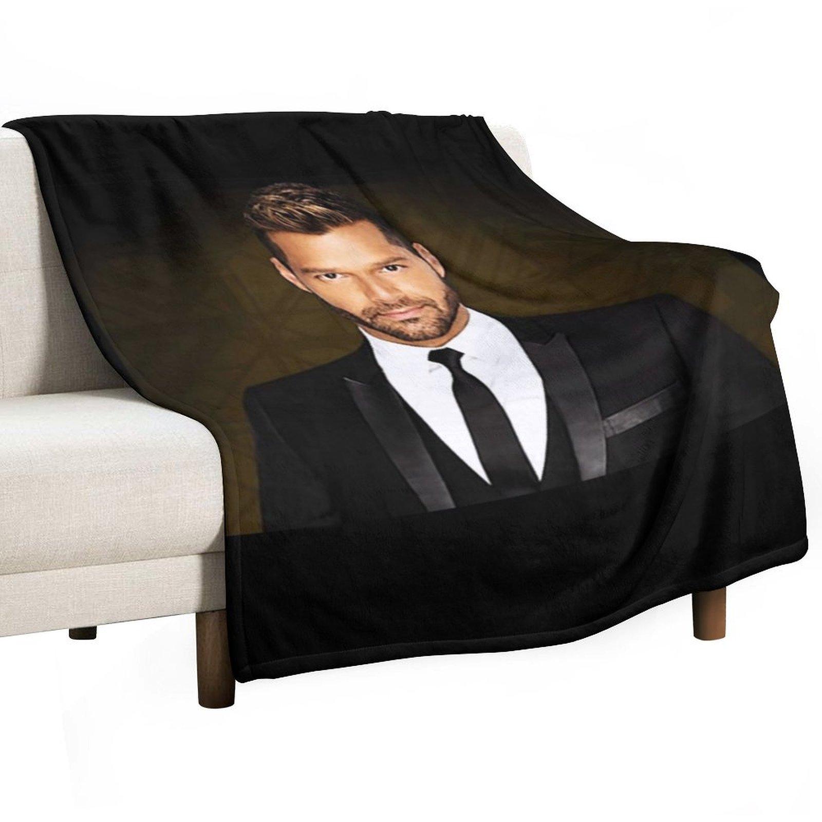 Can Ricky Bin Martin Ing Tour 2020 T-Shirtcan Ricky bin Martin ing tour 2020 Throw Blanket Flannels for sofa decorative Blankets 30x40in