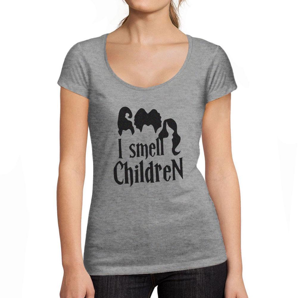 Ultrabasic Tričko Femme Manches Courtes I Smell Children Halloween Lettre tričko imprime