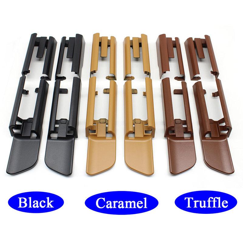 Car Interior Black Front Rear Left Right Seat Rail Trim Cover Sliding Track Replacement For BMW 5 Series G30 G31 G38 2016-