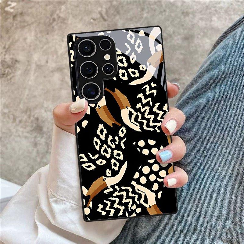 

Чехол для телефона Стекло ТПУ Чехол для телефона для Samsung Galaxy S26 S25 S24 S23 S22 S21 FE, Ultra, Plus Ударопрочный Абстрактный Тотем For Galaxy S26