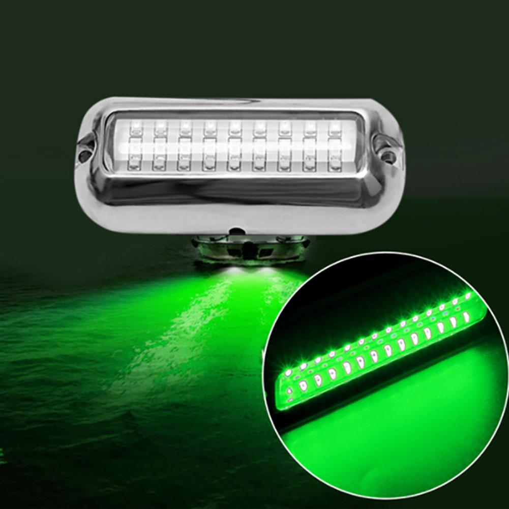 Lumină Subacvatică 27LED Oțel Inoxidabil Subacvatic Ponton 10-30V Lumină de Navigație Marină IP68 Impermeabil Accesorii Iaht Barcă