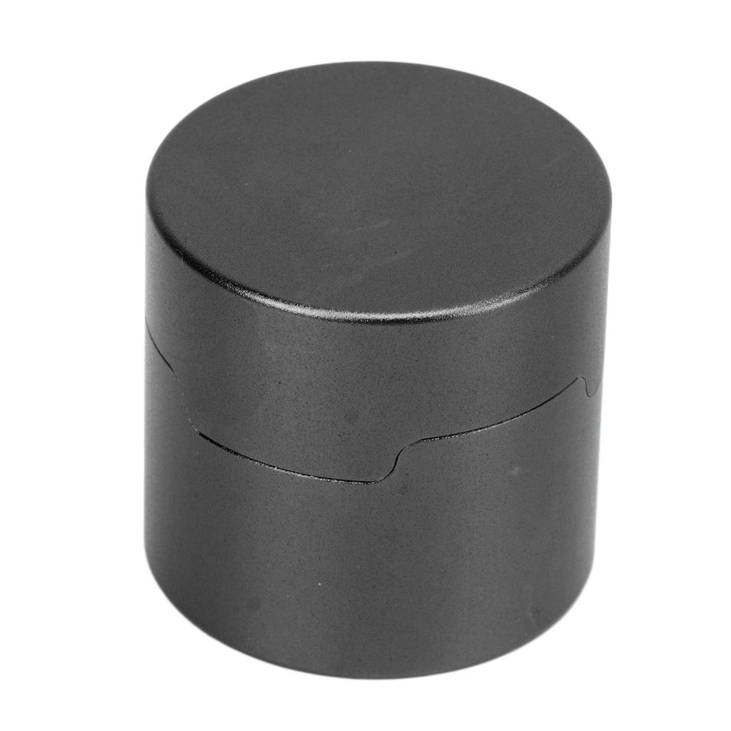 Magnetic Billiard Chalk Holder Aluminium Alloy Round Snooker Cue Chalk Box with Fixed Clip Portable Billiard Accessories