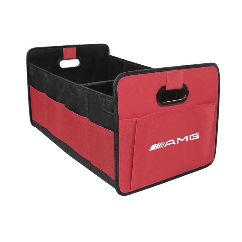 Car Storage Box Trunk Foldable Large Capacity Storage Tool Accessories Car Hub Cap For Mercedes Benz AMG W214 W205 W204 W206 W21 DB1