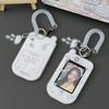 Cute 3 Inch Photocard Holder Acrylic Kpop Photo Card Case Mobile Phone/camera Shape Bag Pendant