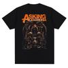 Streetwear Vintage Asking Alexandria Band British Metal Core Mens Summer Cotton Casual Short Sleeve T-Shirt Top Harajuku Hip Hop