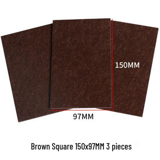 Self-Adhesive Protective Pads for Table and Chair Legs - Anti-Collision, Noise-Reducing, Solid Wood Furniture Cushioning