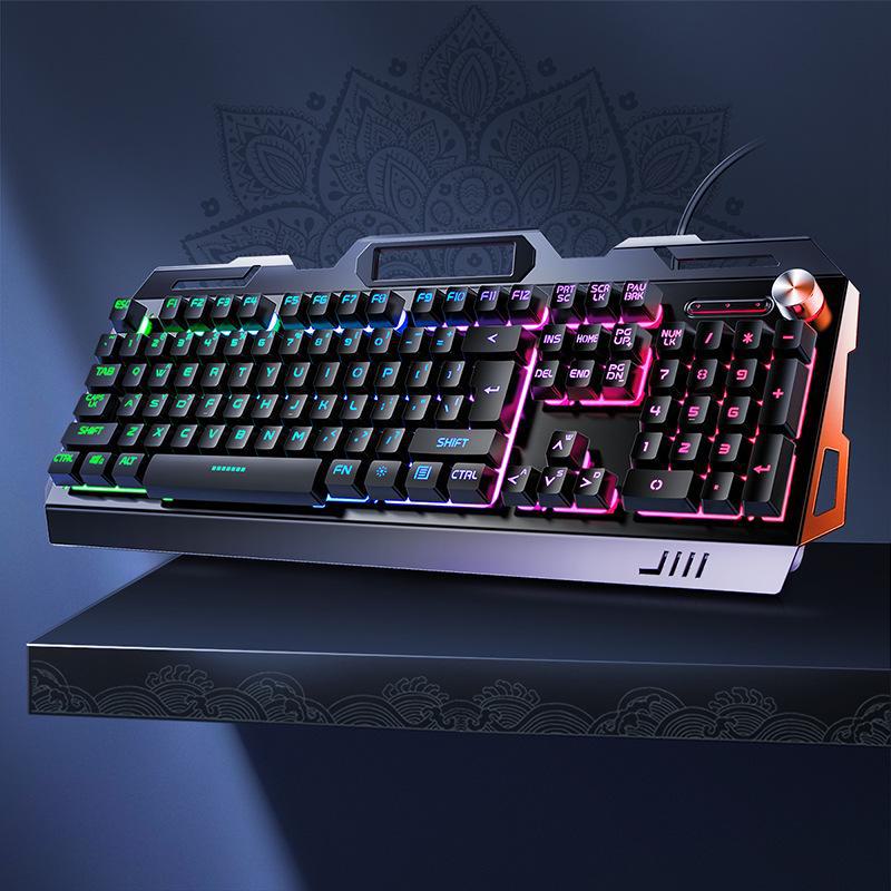 Silver Carving V2G5 Metal Gaming USB Set: Keyboard, Mouse, Headset