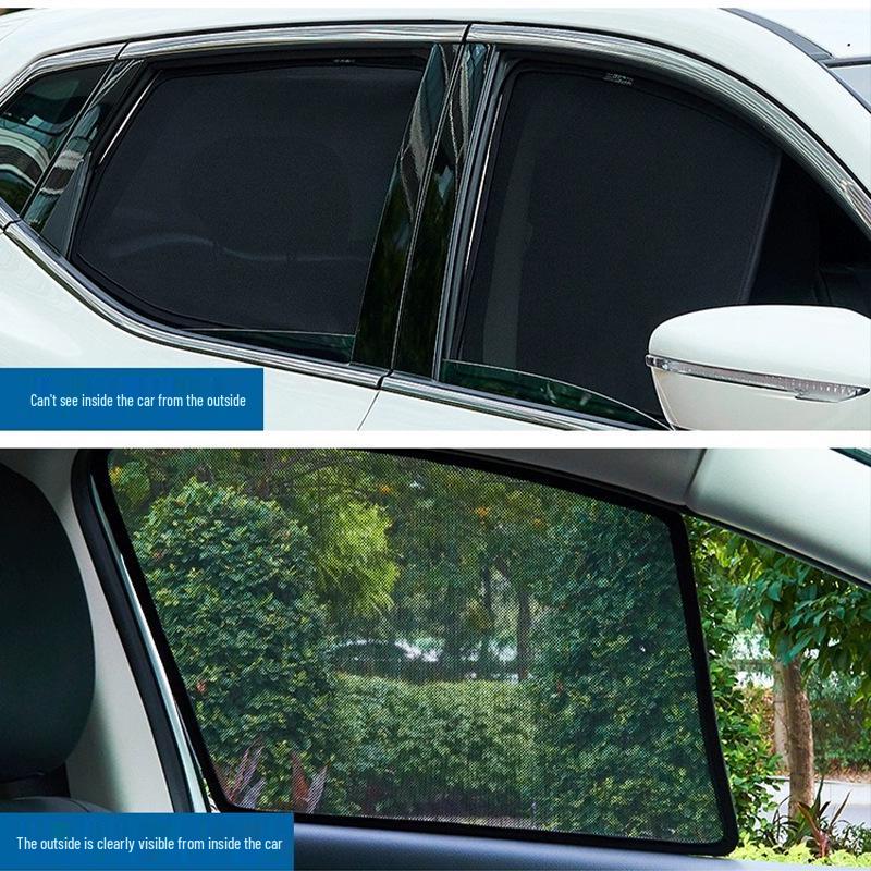AION V T-Rex Car Window Magnetic Sunshade: UV Protection, Heat Insulation, Side Window Mesh