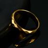 4MM Personalized Rhombus-Faceted Titanium Steel Ring for Women