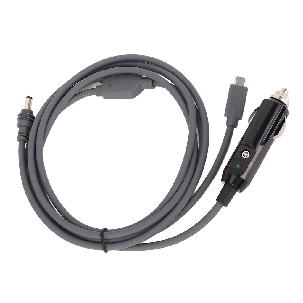 DC Power Cable 18AWG 2 In 1 Type C and Cigar Lighter Adapter To DC Power Cord for Mini Dish Antenna
