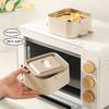 Leakproof Square Lunch Box with Spoon Food Storage Box Portable Lunch Container  Office