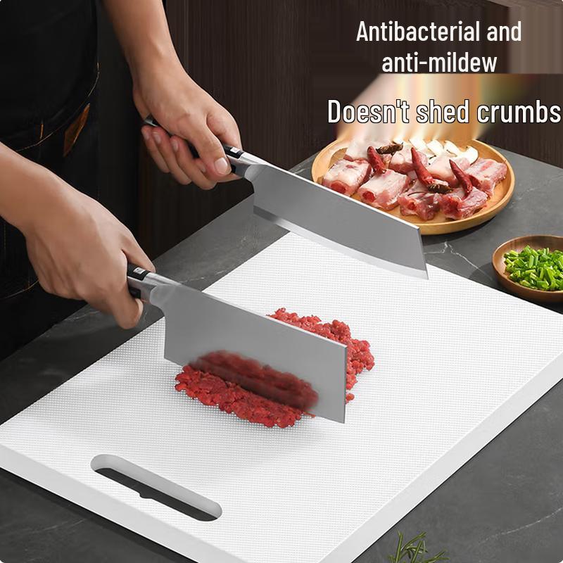 SIFAR Antibacterial Thickened Double-Sided Plastic Chopping Board