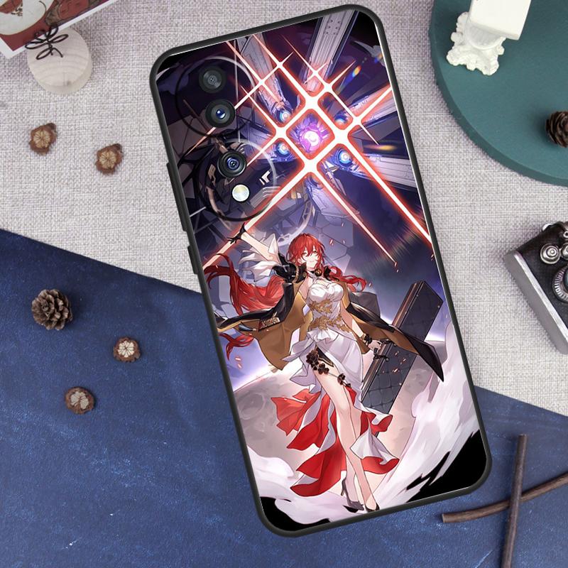 

Himeko Honkai Star Rail For Honor Magic 8 Pro 5 6 7 Lite Case For Honor Win RT 400 200 50 70 X8c X8b X9a X9b X9c X9d Honor 70