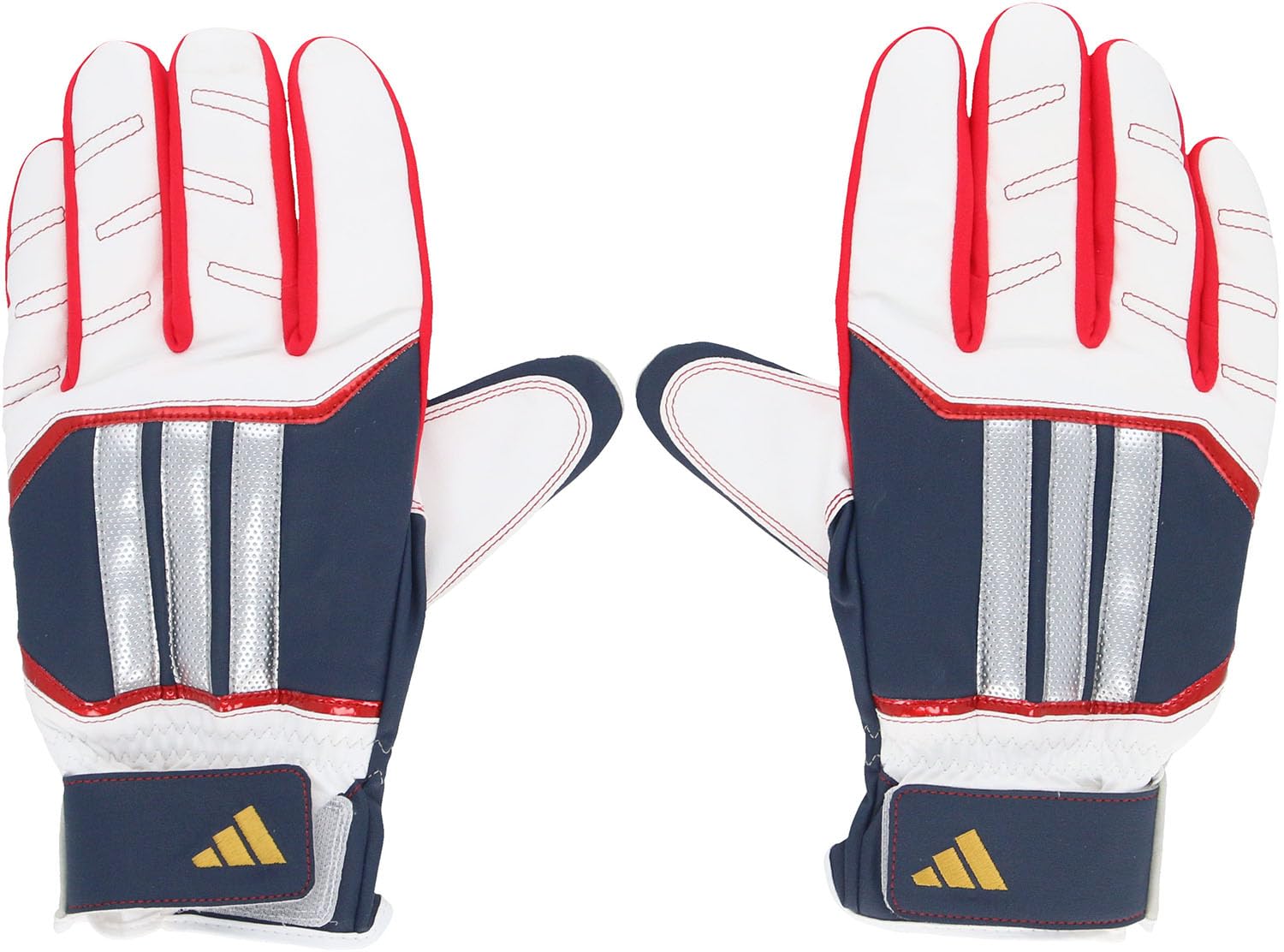 

adidas Sliding Navy x Size LBG705 Baseball/Softball Glove, Red, M,
