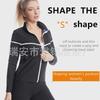 Women's Fitness Corset: European Size Yoga & Running Sweat Suit for Body Shaping and Abdomen Support.