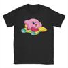 Kirbys Air Riders T Shirts for Men 100 Cotton Funny TShirt Crew Neck  Tee Shirt Short Sleeve Clothing Big Size