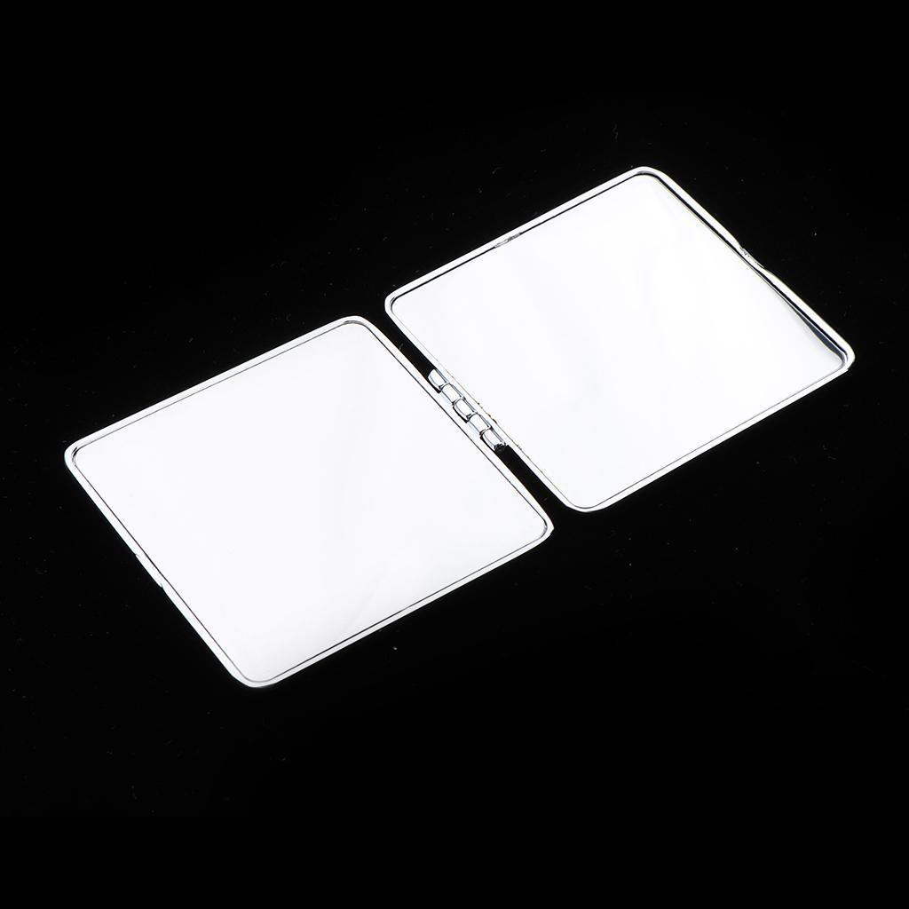 Niedlicher Kosmetikspiegel, schöne tragbare Schminkspiegel – quadratisch