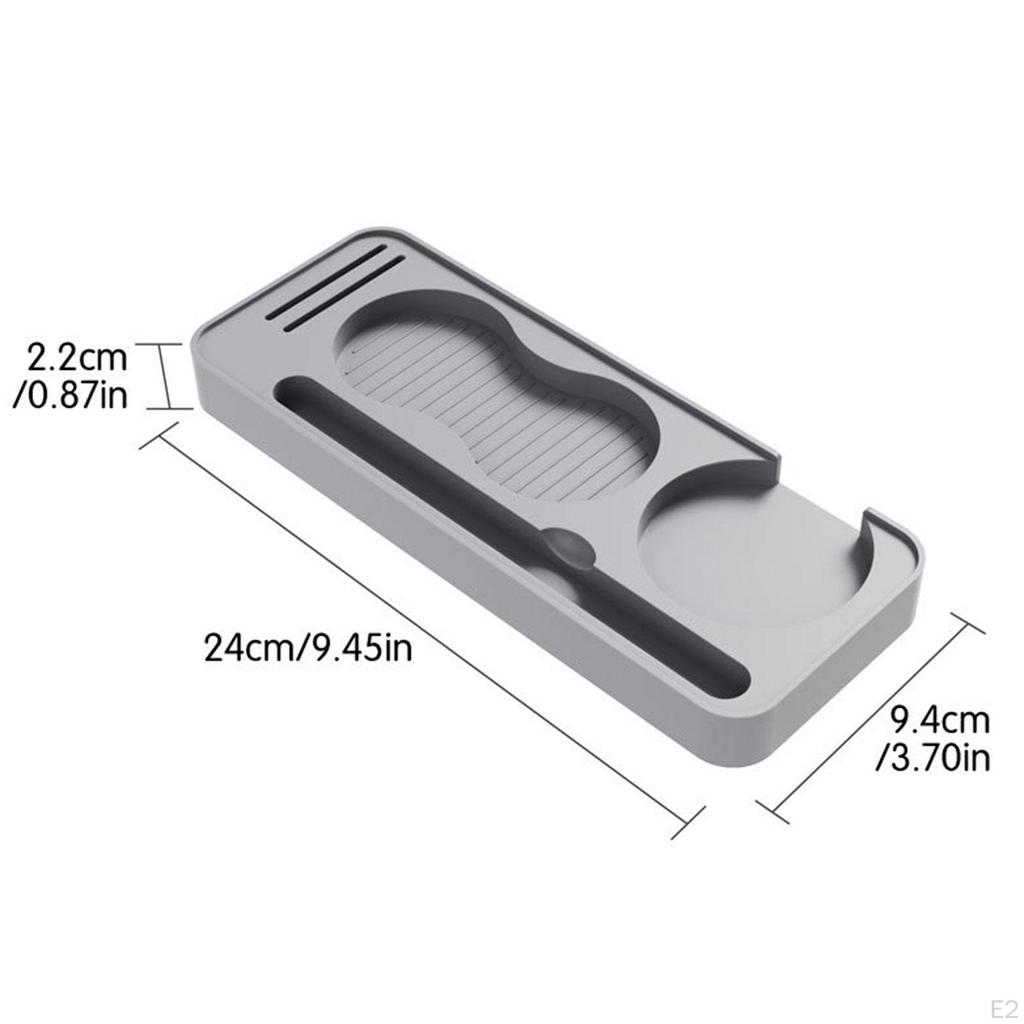 Storage Mat for Espresso Tampers, 24 X 9.4 2.2 Cm, Distributors, Baskets,