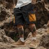 Europäische Größe Sommer Arbeitskleidung Shorts Herren Freizeit Hose Mehrere Taschen Locker Retro Vielseitig Fünf-Punkt Mittellang Amerikanischer High Street