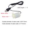 USB Submersible Pump Silent Micro Water Pump 3V 5V DC Low-voltage Portable Water Pump Suitable for Fish Tank Fountain Aquariums