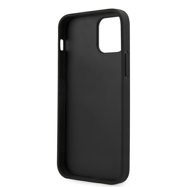 Guess Guhcp12Lrsavsbk Iphone 12 Promax 6,7 Czarny/Black Hardcase Saffiano Vintage Script