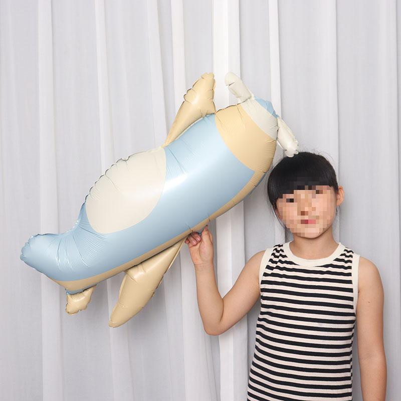 Gradient Rainbow Balloon with Crown for Girl's First Birthday Party Background Decoration