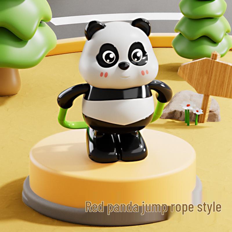 Wind-up Panda Educational Hula Hoop Toy for Kids and Gift Exchange