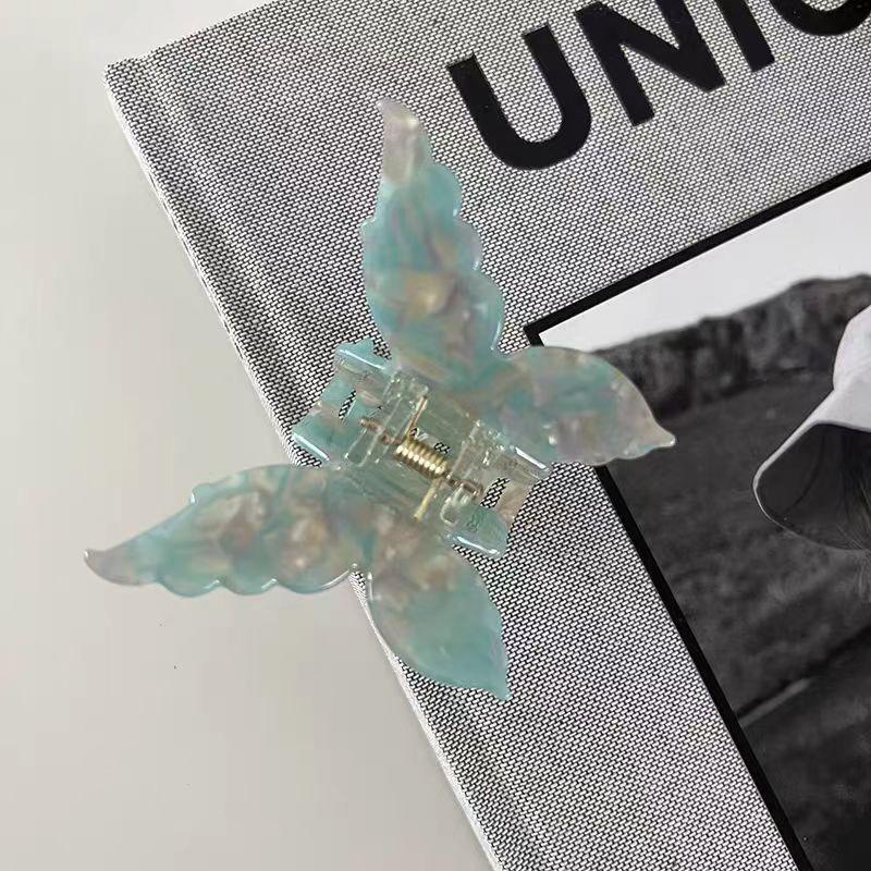 France Sweet New Solid Bow Hairpin Women Fashion Brief Contrast Color Grasping Clip Female Elegant Korean Cute Colour Hair Decorations Girl