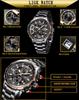 LIGE Men's Multi-function Waterproof Steel Watch with Calendar