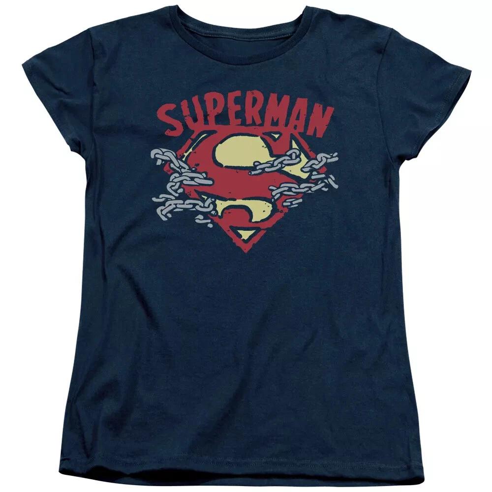 Superman  Chain Breaking  Women s T-Shirt 3XL