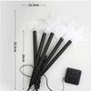 5Pcs/Set LED Christmas Stake Lights Waterproof Outdoor Christmas Lights  For Yard