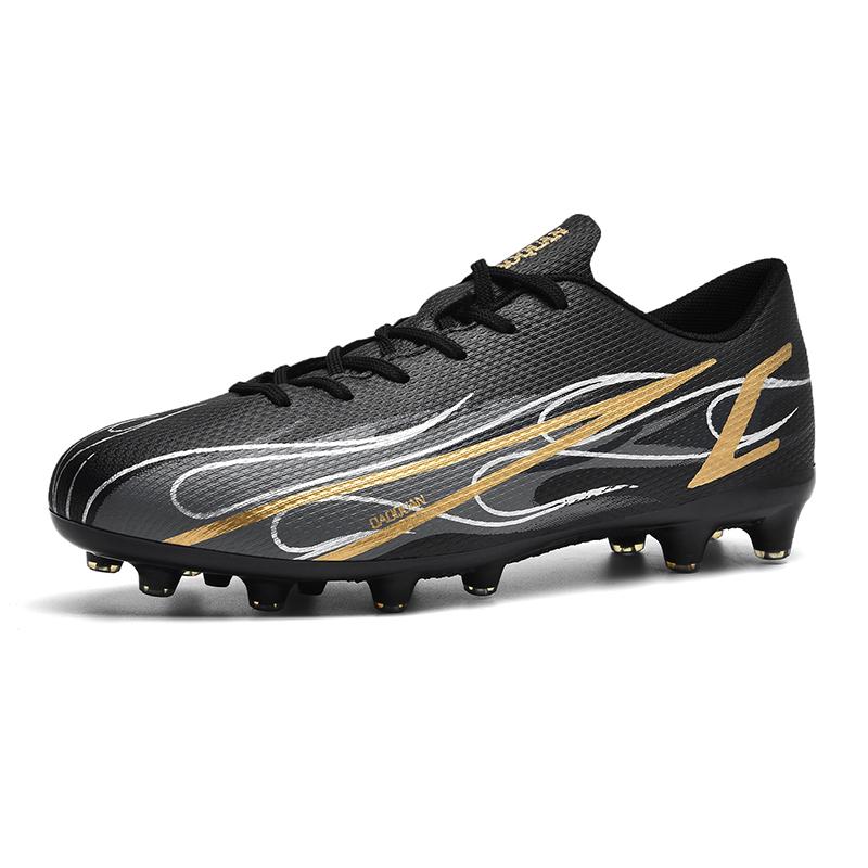 Mens Football Shoes  New FG/TF Training Football Boots Artificial Grass Lightweight Outdoor Sports Soccer Shoes for Man