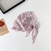 Summer Thin Floral Print Neck Scarf For Neck Decoration And Protection
