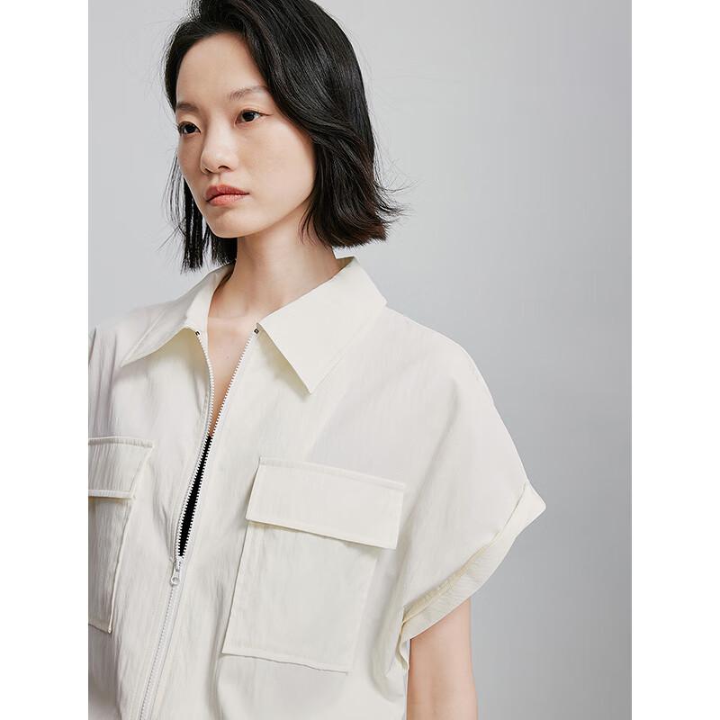 Chuyu Women's Workwear Style Shirt & Skirt Two-Piece Set