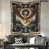 Tribalism animal Wall Tapestry Aesthetic Wall Hanging Printed Fabric Blanket Decorative Tapestries for Bedroom Living Room Home Decor