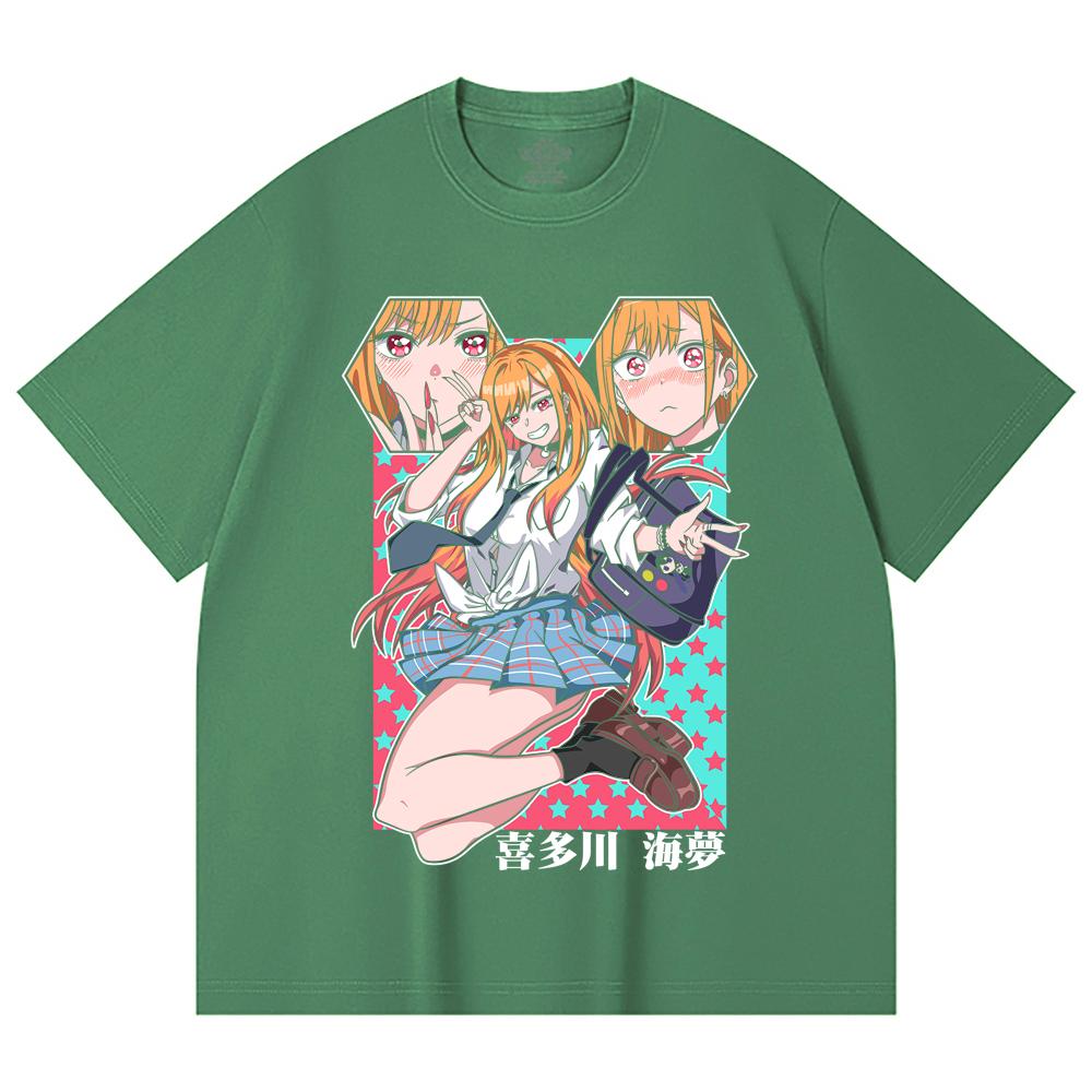 230 Gsm 100% Cotton My Dress Up Darling V3 Marin Print Unisex Heavy Cotton T Shirt
