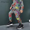 Boys Sweatpants Winter Cartoon Print Elastic Waist Kids Trousers Toddler