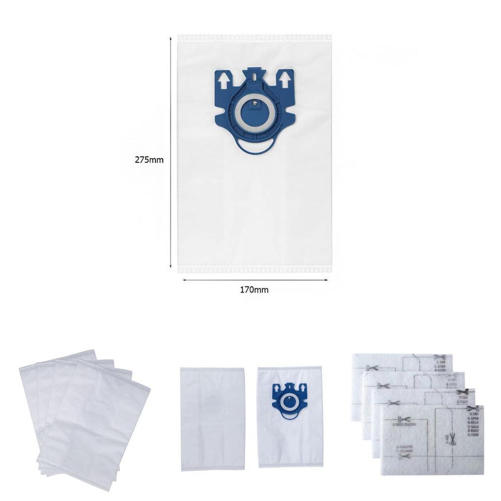 For Miele C1 C2 C3 S2000 S5000 S8000 Seriesvacuum Cleaner Filter Set With Dust Bag And Cotton Filter House Use