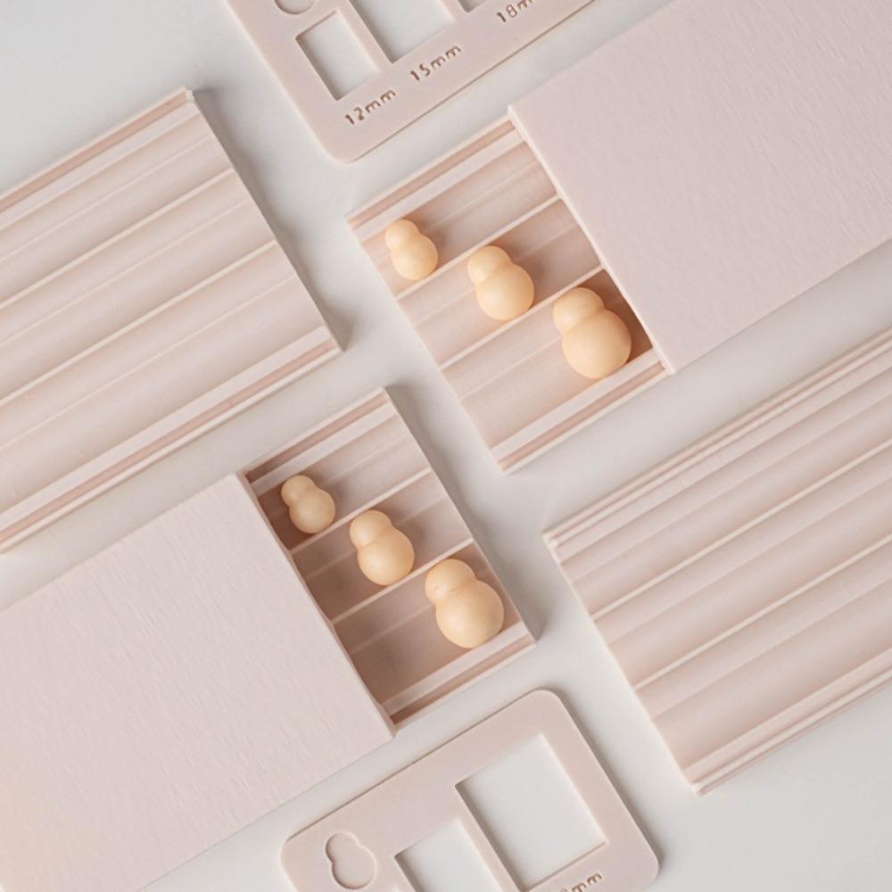 Plastic Polymer Clay Mold Integrated Shaping Board Clay Ball Rapid Molding Tool Jewelry Making
