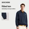 Skechers Unisex Relaxed Fit Collared Knit Pullover L326U003
