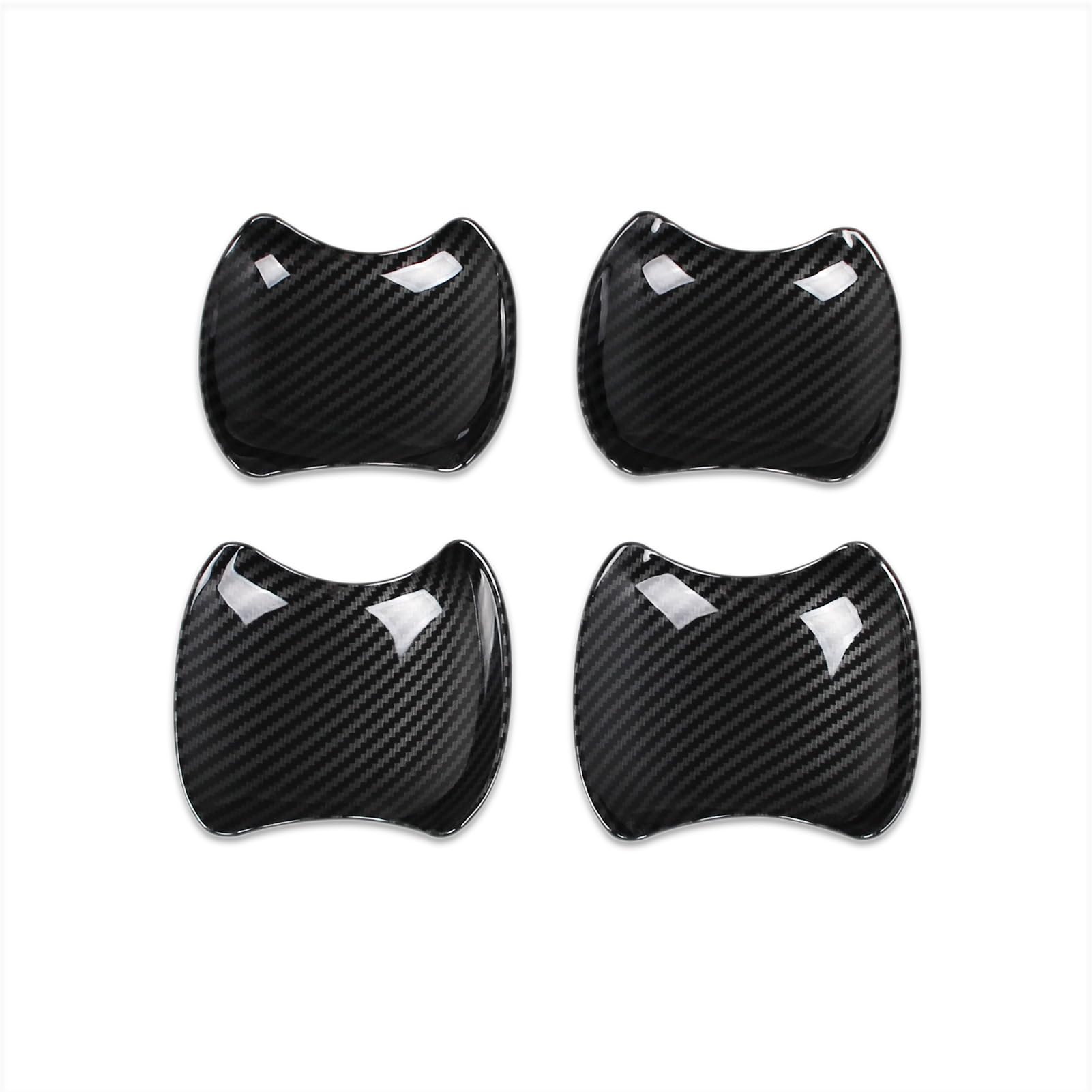 

RUIQ Toyota Alphard Vellfire 40 Series Exclusive, Exterior Door Handle Protector Cover, For Prevent чёрный