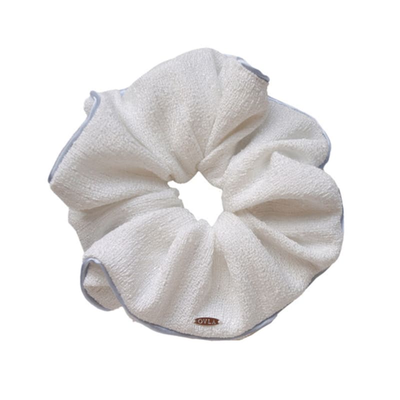 OVLA Signature Tweed Scrunchie_sora HS009