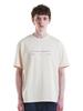 DEHO Text Logo Half Sleeve [Beige]