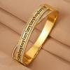Wide Version with Great Wall Pattern, Light Luxury Retro Design, Double Layer Opening, Versatile